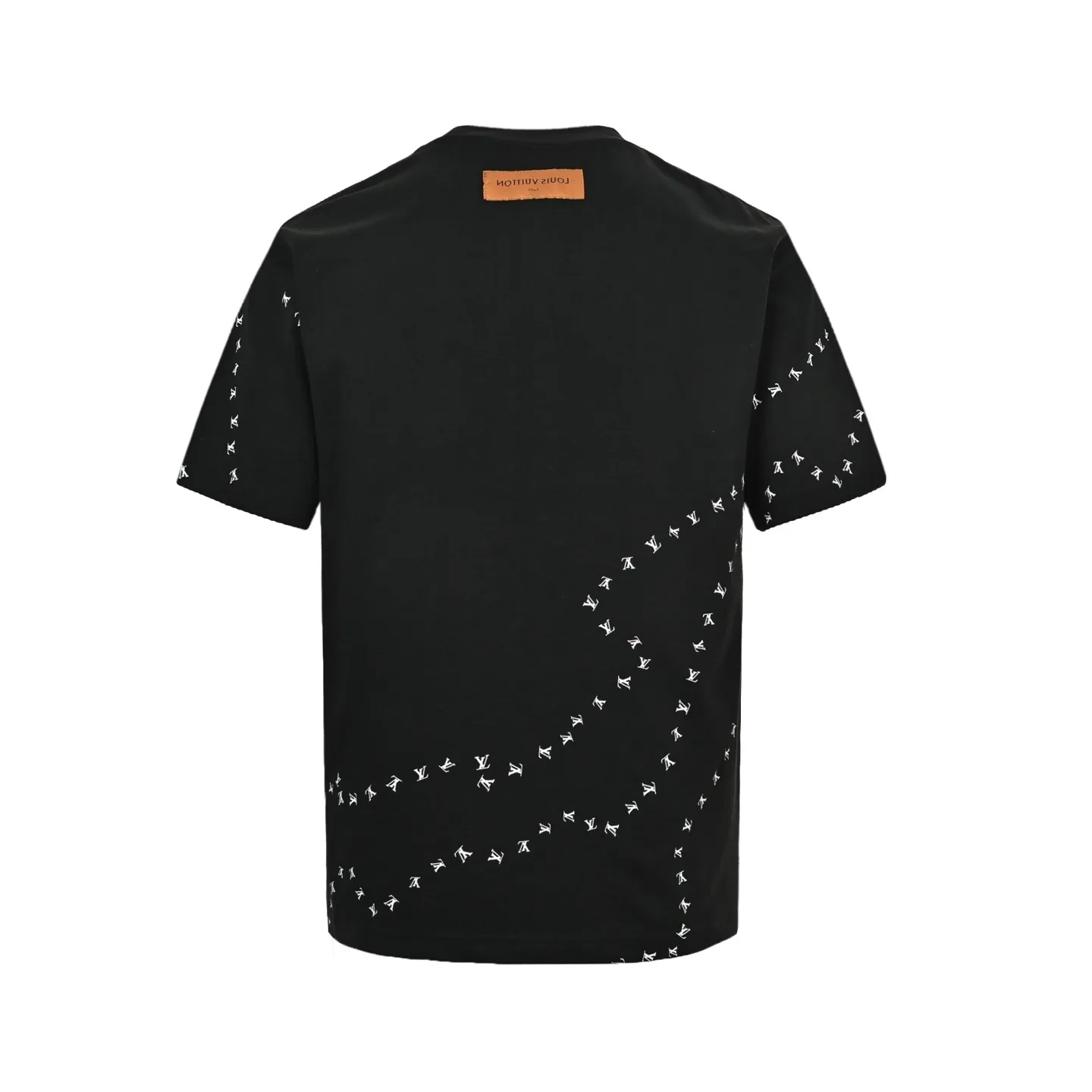Louis Vuitton/Louis Vuitton small label printed letter embroidered short sleeves